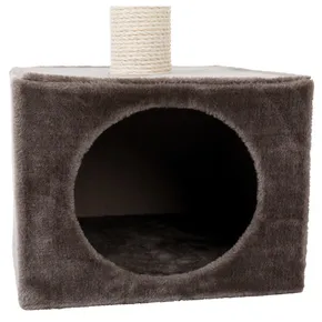 Ersatzhöhle 36 x 27,5 x 36 cm, platingrau für # 43952 - SAN FERNANDO Kratzbaum