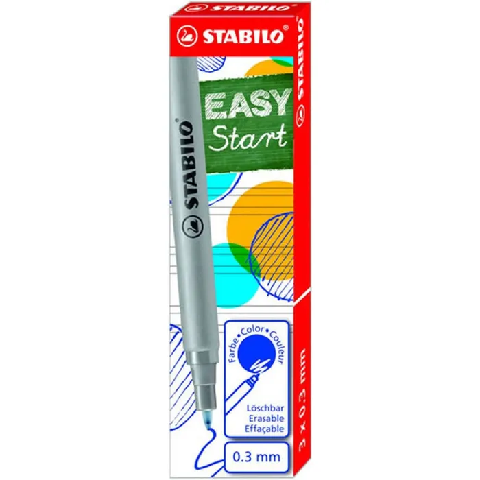 Hauptproduktbild Náhradní náplň STABILO EASYoriginal Refill - fine modrý zmizíkovatelný inkoust - [3 ks]