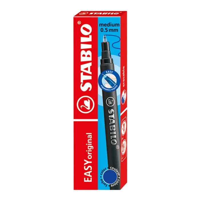 Hauptproduktbild Náhradní náplň STABILO EASYoriginal Refill - medium - modrý zmizíkovatelný inkoust [3 ks]