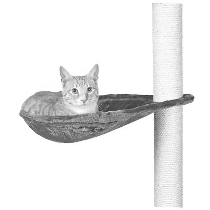Hauptproduktbild Náhradní odpočívadlo - lehátko ke škrábadlu kulaté 40 cm, max. do 4,5 kg, šedé