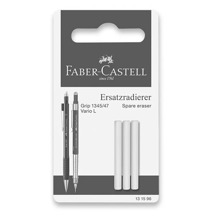 Hauptproduktbild Náhradní pryž Faber-Castell Grip 3 ks