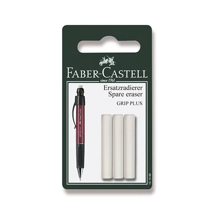 Hauptproduktbild Náhradní pryž Faber-Castell Grip Plus 3 ks