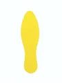 Bodenaufkleber, gelb, Spur, 280 mm, TARIFOLD [10 Stück]