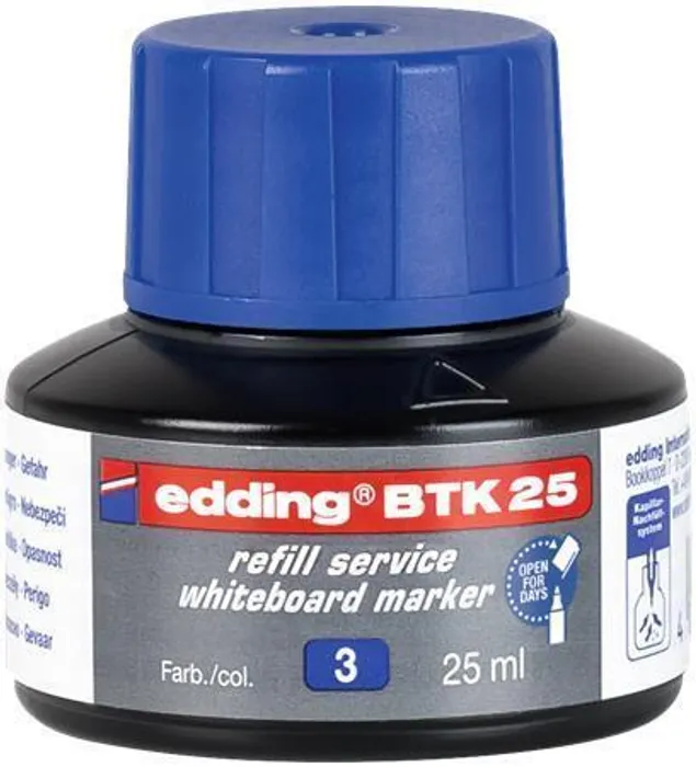 Hauptproduktbild Náplň do popisovače na bílou tabuli a flipchart "BTK 25", modrá, EDDING