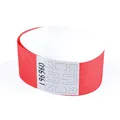 Tyvek-Armband 25 mm - rot [1 Stück]