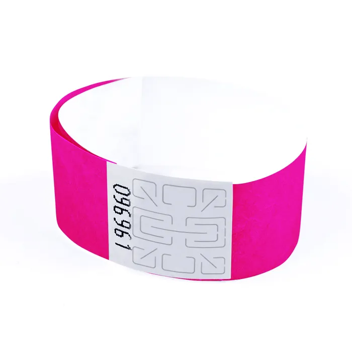 Hauptproduktbild Náramek Tyvek 25 mm - neon růžová [1 ks]