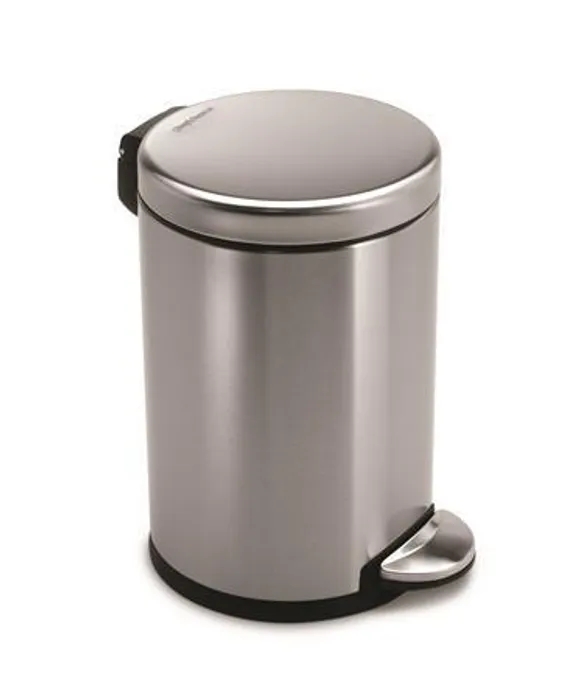 Hauptproduktbild Nášlapný odpakový koš, 3 l, nerez, SIMPLEHUMAN