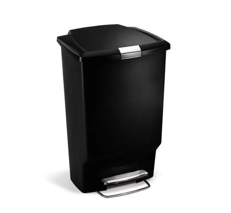 Hauptproduktbild Nášlapný odpakový koš, černá, 45 l, plast, SIMPLEHUMAN