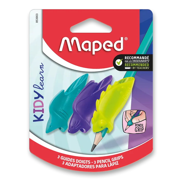 Hauptproduktbild Nástavec na tužku Finger Guide Maped Kidy Learn Grip Animals - 3 ks