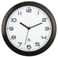Wanduhr Hornew, 30 cm, ALBA, schwarz