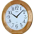 Weiteres Produktbild Nástěnné hodiny, přírodní, 28cm, dřevěný rám, SECCO