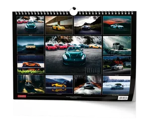 Wandkalender - Traumautos - A3