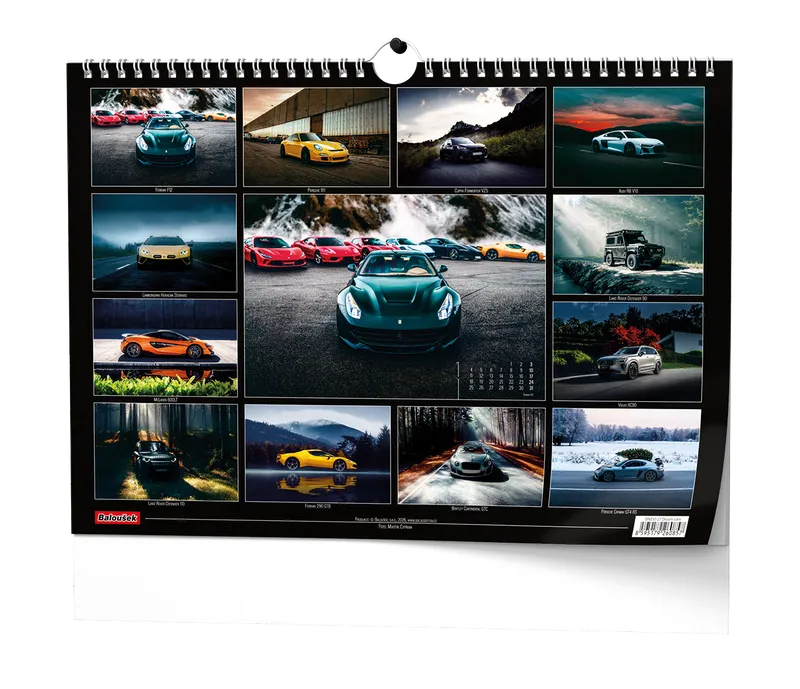 Hauptproduktbild Nástěnný kalendář - Dream Cars - A3