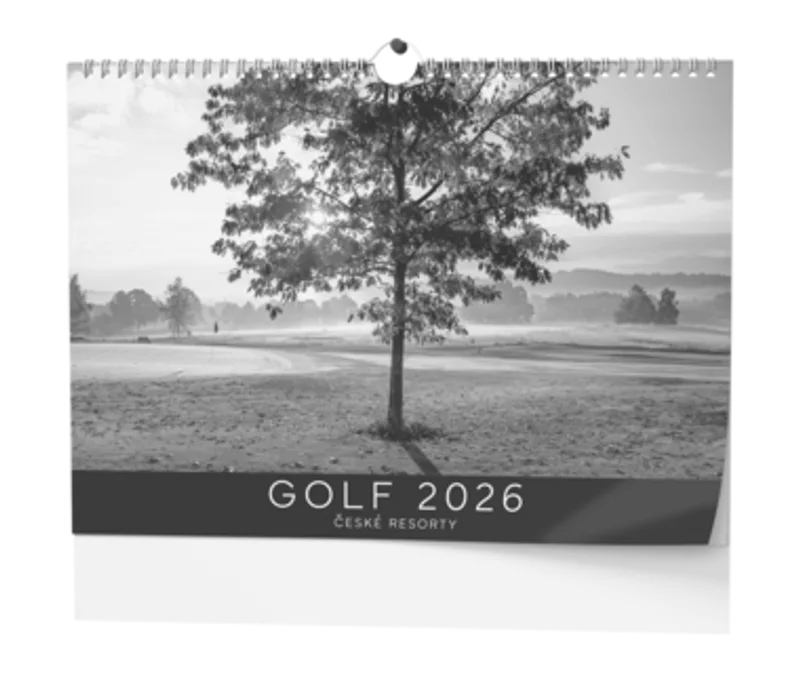 Hauptproduktbild Nástěnný kalendář - Golf - české resorty