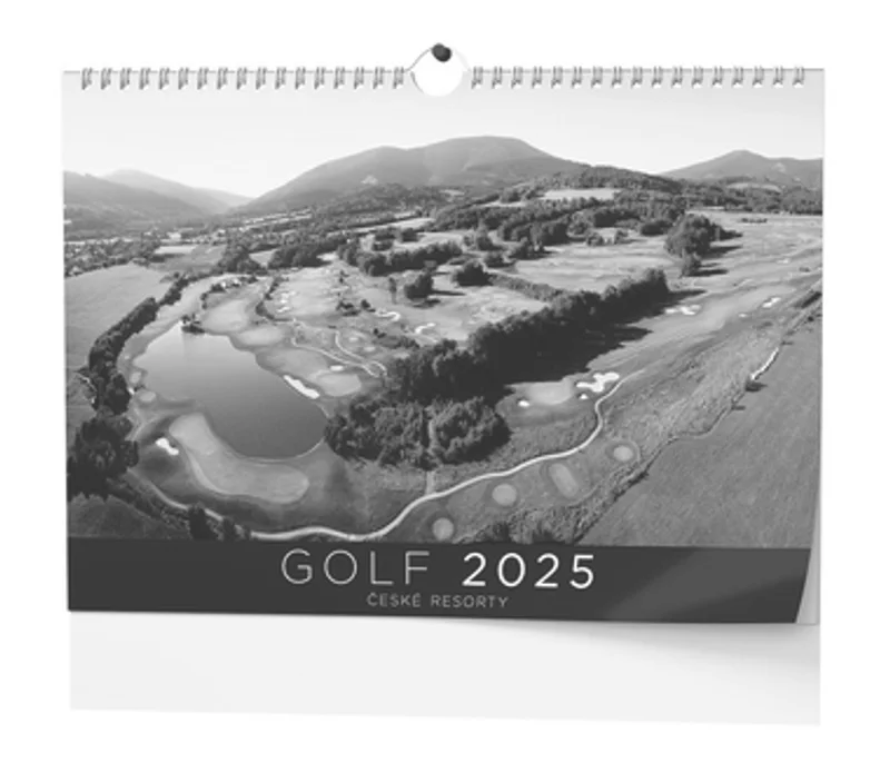 Hauptproduktbild Nástěnný kalendář - Golf - české resorty