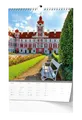 Wandkalender - Burgen und Schlösser der Tschechischen Republik