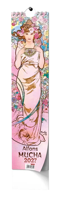 Hauptproduktbild Nástěnný kalendář - Kravata - Alfons Mucha 2027