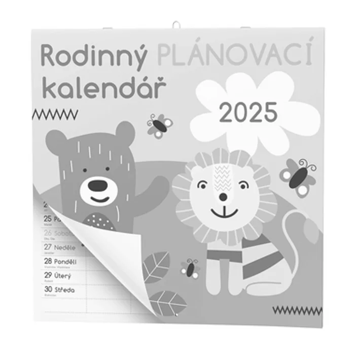 Hauptproduktbild Nástěnný kalendář - Rodinný plánovací kalendář