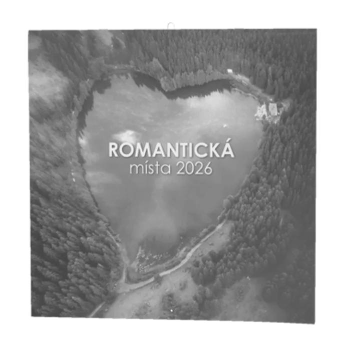 Hauptproduktbild Nástěnný kalendář - Romantická místa