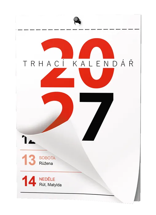 Hauptproduktbild Nástěnný kalendář - Trhací kalendář - A6