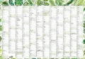 Wandkalender (600x420 mm) - Blätter