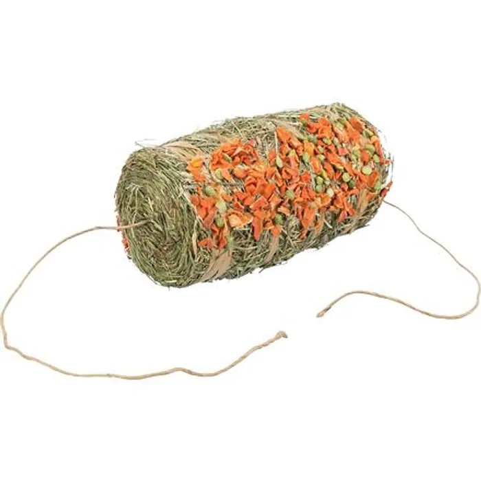 Hauptproduktbild Natur Snack - závěsný váleček sena s hráškem a mrkví, 250g