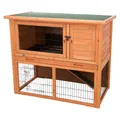 Weiteres Produktbild NATURA Kaninchenstall mit Auslauf 116 x 97 x 63 cm, braun