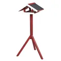 Weiteres Produktbild NATURA Outdoor-Futterstation mit Baldachin, auf Stativ 1,15 m, 65 x 46 cm, Kiefernholz, Juni