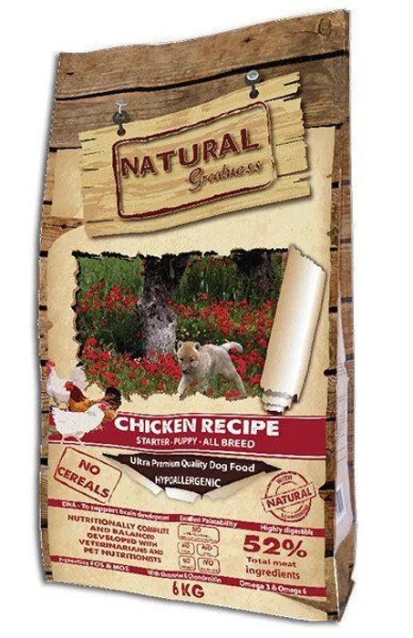 Hauptproduktbild Natural Greatness Chicken Recipe Starter Puppy /kuře 15 kg