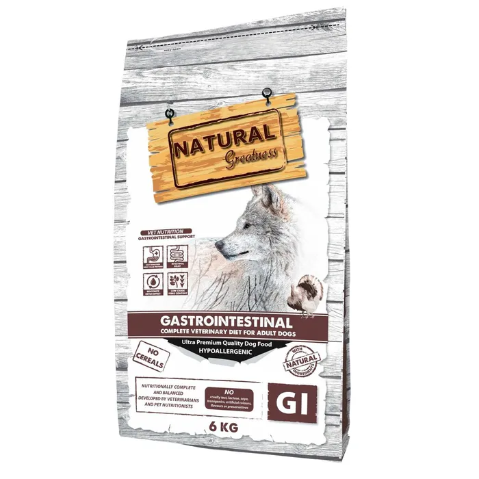 Hauptproduktbild Natural Greatness GASTROINTESTINAL veterinární dieta pro psy 6 kg