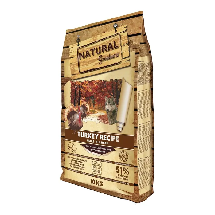 Hauptproduktbild Natural Greatness Turkey Recipe All B/krůta,kachna,kuře 2 kg