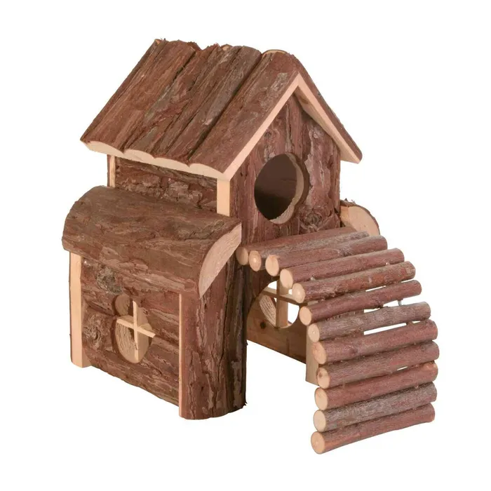 Hauptproduktbild Natural Living dřevěný domek dvoupatrový FINN 13 x 20 x 20 cm