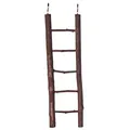 Natural Living Holzleiter Naturholz 5 Sprossen/26 cm
