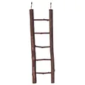 Natural Living Holzleiter Naturholz 5 Sprossen/26 cm