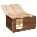 Natural Living Naturholzhaus HILKE mit Kinderbett 40x23x32 cm