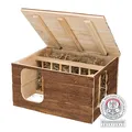 Weiteres Produktbild Natural Living Naturholzhaus HILKE mit Kinderbett 40x23x32 cm