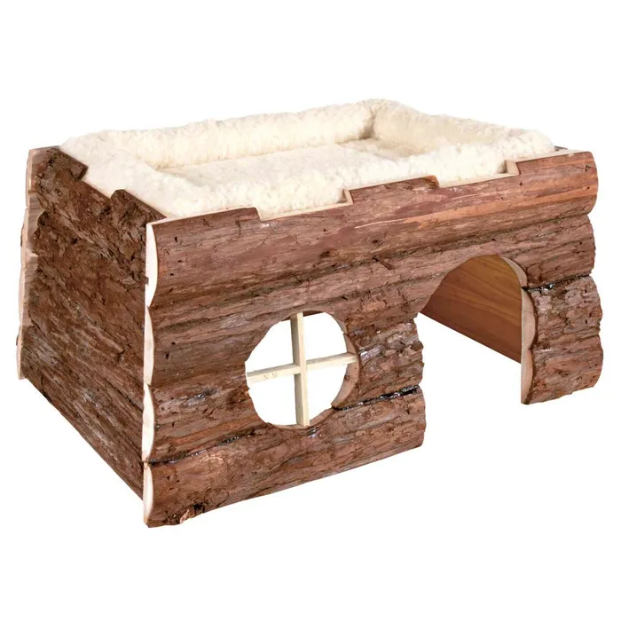 Hauptproduktbild Natural Living přírodní dřevěný dům TILDE 39 x 22 x 29 cm