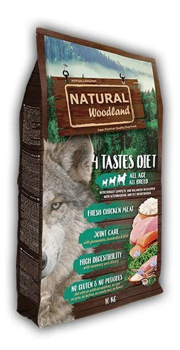 Hauptproduktbild Natural Woodland 4 TASTES Diet 10 kg