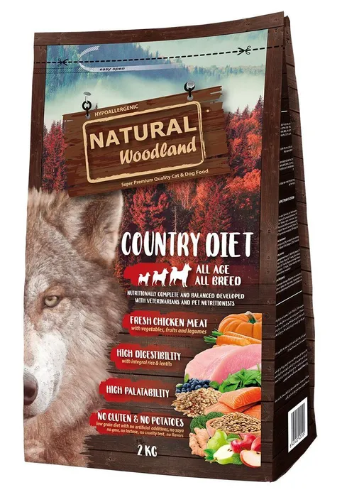 Hauptproduktbild Natural Woodland Country Diet 2 kg