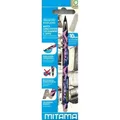 Endlose Bleistift mit Radiergummi, rosa, mit Deckel, MITAMA 62980-90164