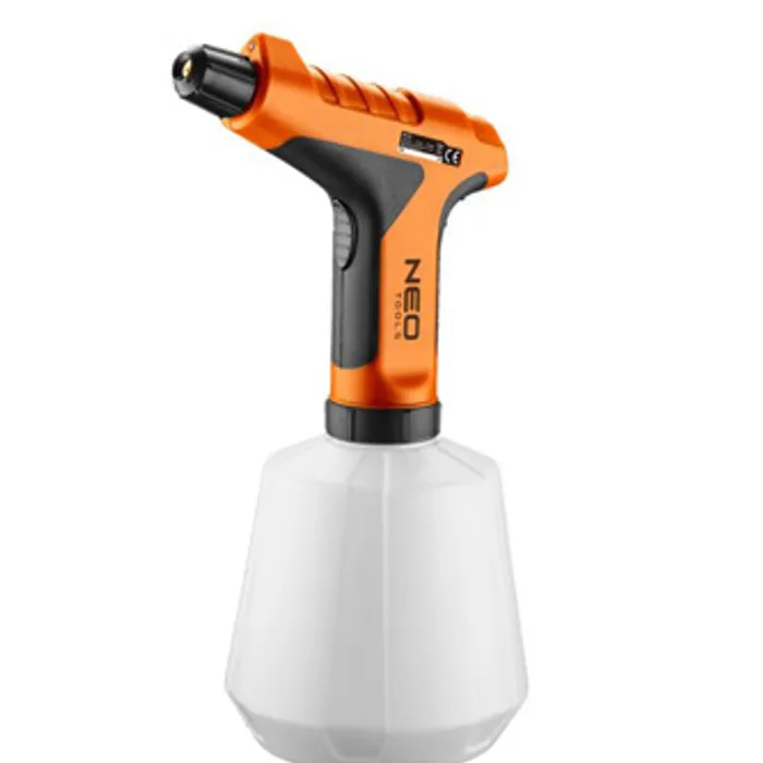 Hauptproduktbild NEO TOOLS akumulátorový rozprašovač nádobka o objemu 1L, micro USB nabíjení, oranžovo-čer