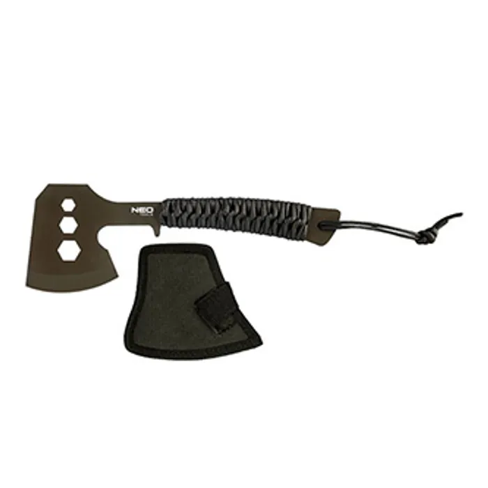 Hauptproduktbild NEO TOOLS Kempingová sekera 63-118, celková hmotnost 266g, délka sekery 26cm
