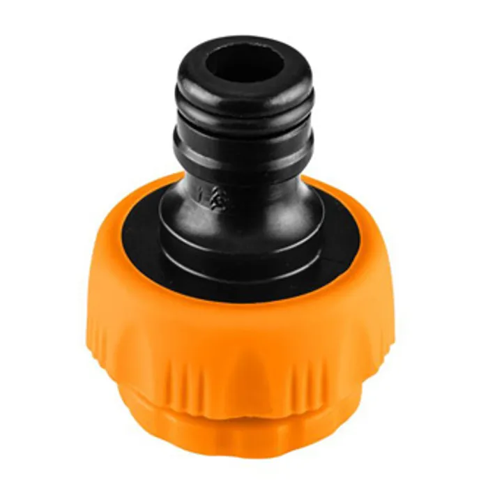 Hauptproduktbild NEO TOOLS přípojka na kohoutek materiál plast, oranžovo-černá, 15-740