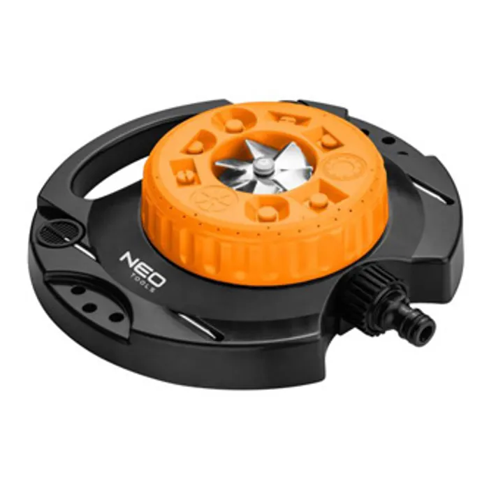 Hauptproduktbild NEO TOOLS rotační postřikovač, 9 funkcí postřiku pro plochu od 35 do 95m2, 1/2" i 3/4", o