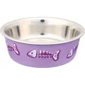 Katzennapf aus Edelstahl mit Farbdruck 0,3 l/12 cm