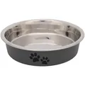 Edelstahlnapf mit farbiger Beschichtung für Kurznasenkatzen 0,25l/13 cm