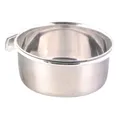 Futterspender aus Edelstahl mit fester Befestigung am Käfig 600 ml/12 cm TRIXIE