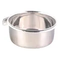 Futterspender aus Edelstahl mit fester Befestigung am Käfig 600 ml/12 cm TRIXIE