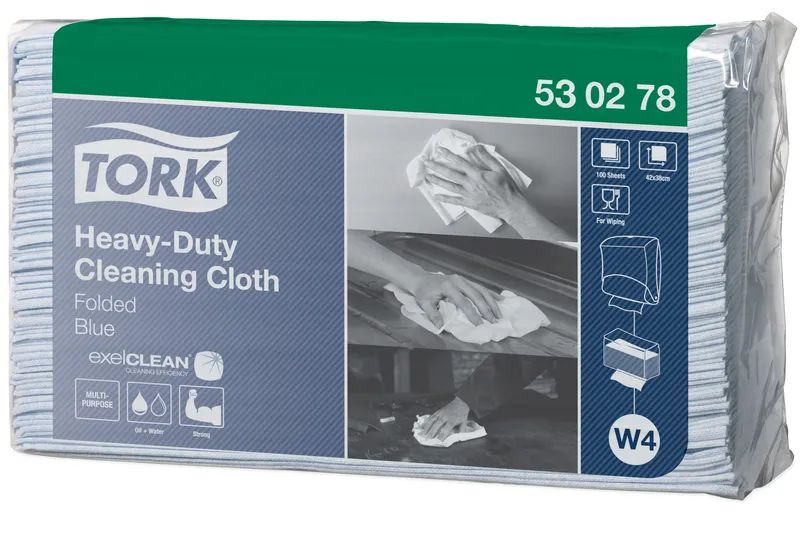 Hauptproduktbild Netkaná textílie Tork 530278 Premium 530 Top Pak modrá W4 [100 ks]