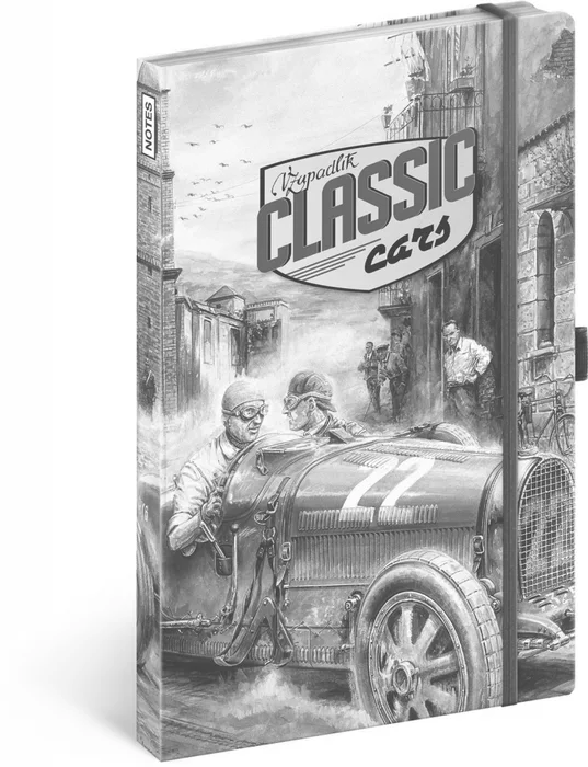 Hauptproduktbild Notes Classic Cars – Václav Zapadlík, linkovaný, 13 × 21 cm